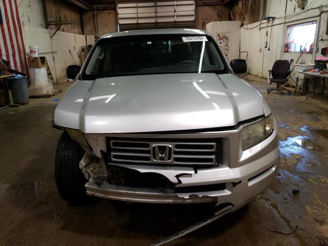 2HJYK16288H512880 - 2008 HONDA RIDGELINE RT SILVER photo 5