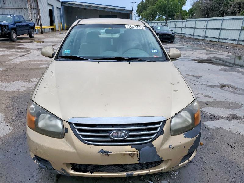 KNAFE221695648713 - 2009 KIA SPECTRA EX GOLD photo 5