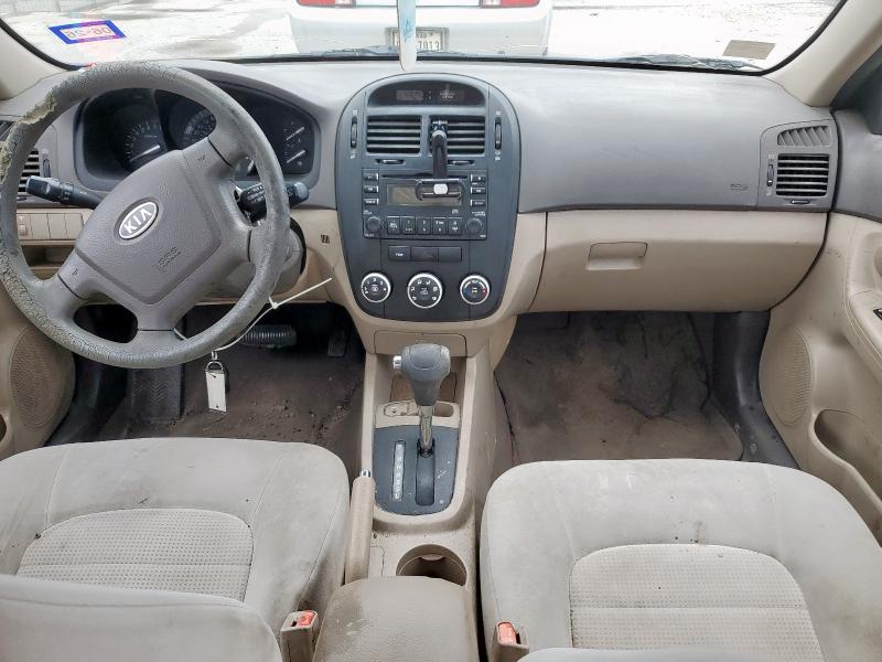 KNAFE221695648713 - 2009 KIA SPECTRA EX GOLD photo 8