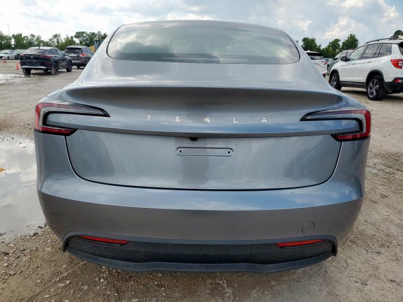 5YJ3E1EA9SF935222 - 2025 TESLA MODEL 3 银色 照片 6