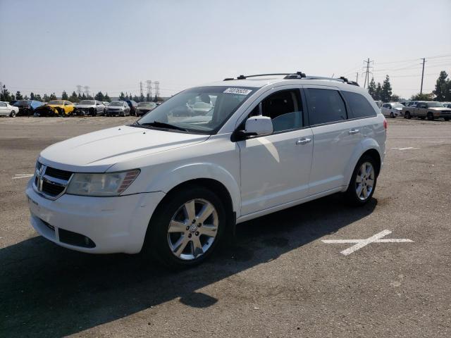 3D4GH67V19T566649 - 2009 DODGE JOURNEY R/T WHITE photo 1