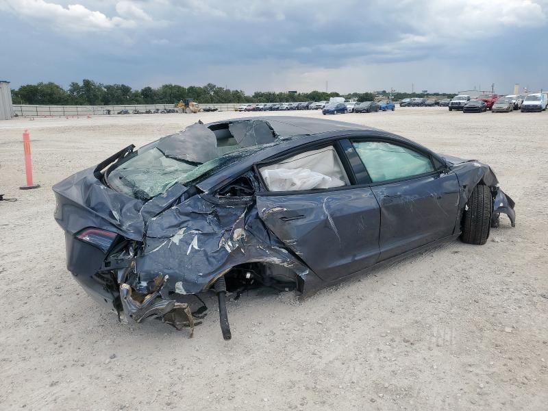 5YJ3E1EA5PF674212 - 2023 TESLA MODEL 3 BLUE photo 3