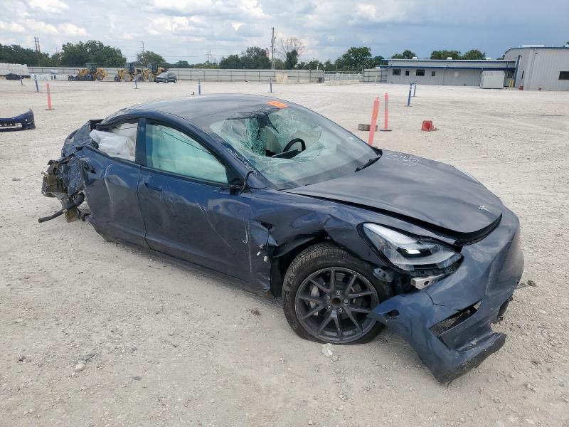 5YJ3E1EA5PF674212 - 2023 TESLA MODEL 3 BLUE photo 4