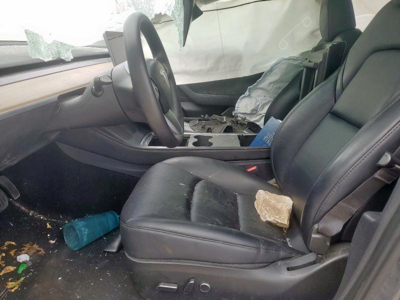 5YJ3E1EA5PF674212 - 2023 TESLA MODEL 3 BLUE photo 7