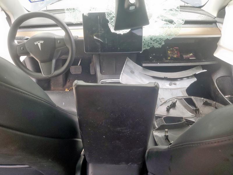 5YJ3E1EA5PF674212 - 2023 TESLA MODEL 3 BLUE photo 8