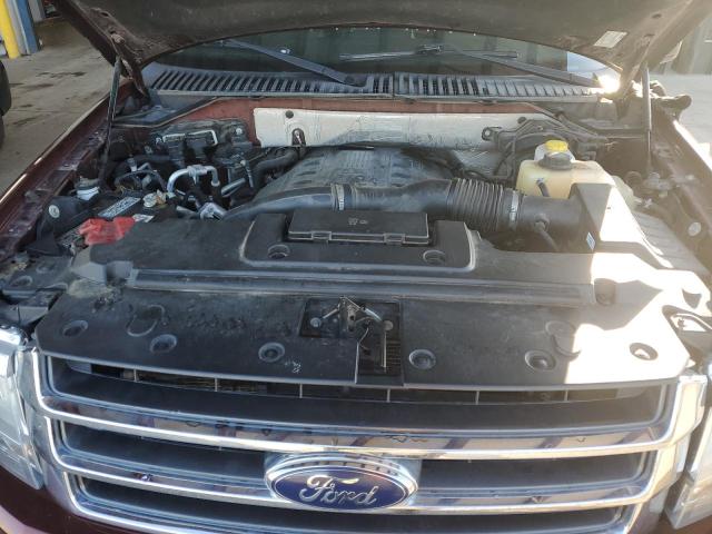 1FMJK1JT5HEA33406 - 2017 FORD EXPEDITION EL XLT BURGUNDY photo 12