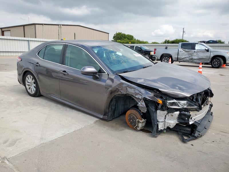 4T1B11HK9KU233481 - 2019 TOYOTA CAMRY L GRAY photo 4