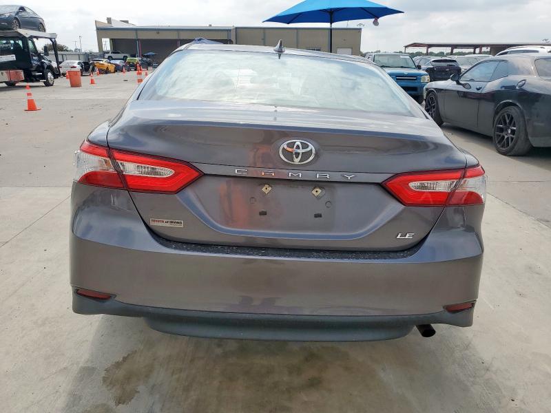 4T1B11HK9KU233481 - 2019 TOYOTA CAMRY L GRAY photo 6