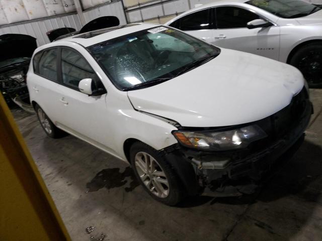 KNAFU5A2XC5496165 - 2012 KIA FORTE EX WHITE photo 4