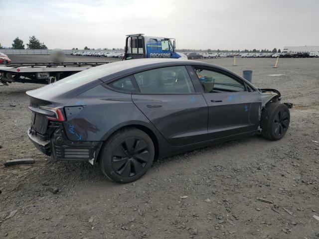 5YJ3E1EA7SF033006 - 2025 TESLA MODEL 3 BLACK photo 3