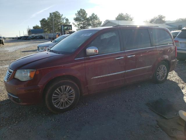 2C4RC1CG9DR737755 - 2013 CHRYSLER TOWN & COU TOURING L RED photo 1