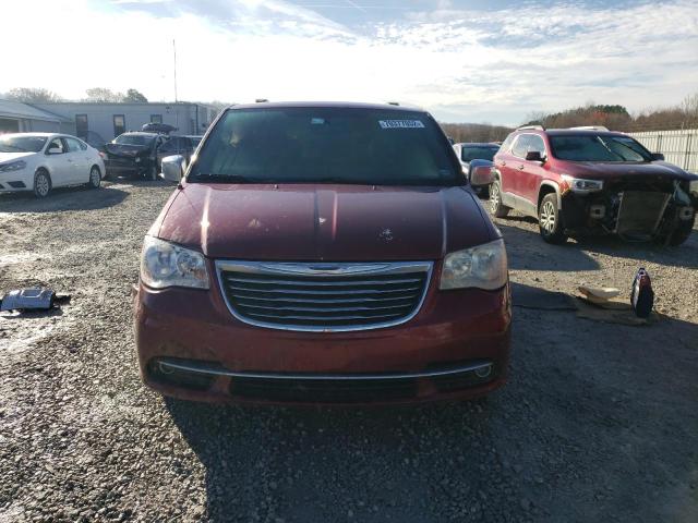 2C4RC1CG9DR737755 - 2013 CHRYSLER TOWN & COU TOURING L RED photo 5