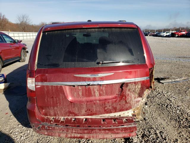 2C4RC1CG9DR737755 - 2013 CHRYSLER TOWN & COU TOURING L RED photo 6