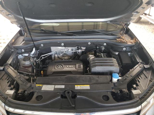 1V2WC2CA2MC222530 - 2021 VOLKSWAGEN ATLAS CROS SE ნაცრისფერი ფოტო 11