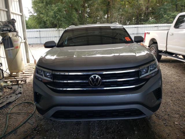 1V2WC2CA2MC222530 - 2021 VOLKSWAGEN ATLAS CROS SE ნაცრისფერი ფოტო 5