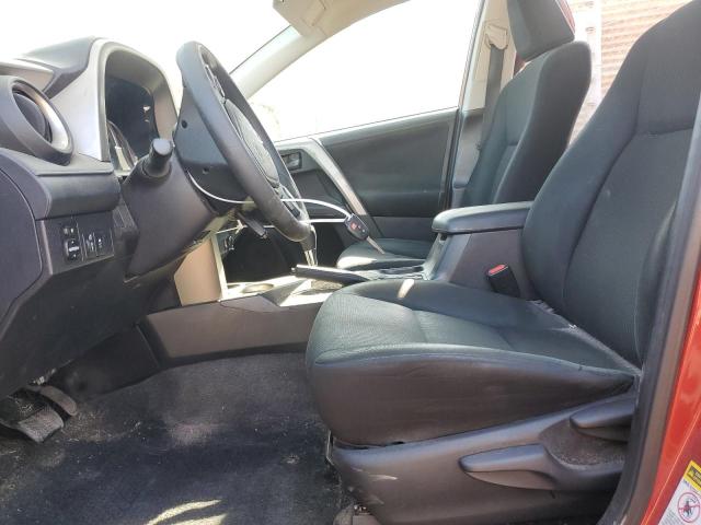 2T3ZFREV4FW228649 - 2015 TOYOTA RAV4 LE RED photo 7