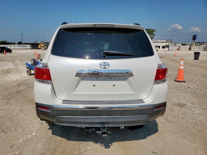 5TDZK3EHXCS084637 - 2012 TOYOTA HIGHLANDER BASE Белый фото 6