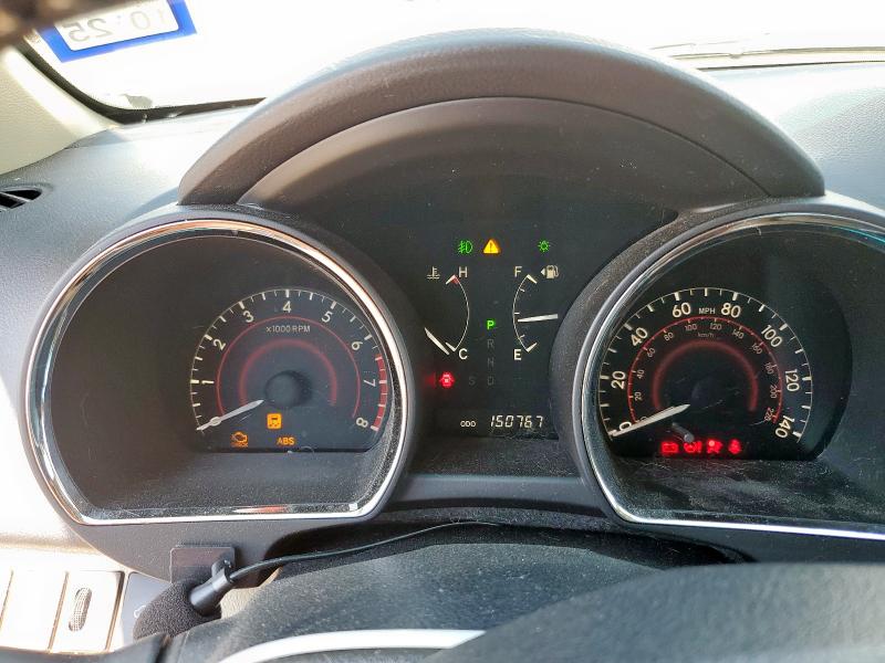 5TDZK3EHXCS084637 - 2012 TOYOTA HIGHLANDER BASE Белый фото 9