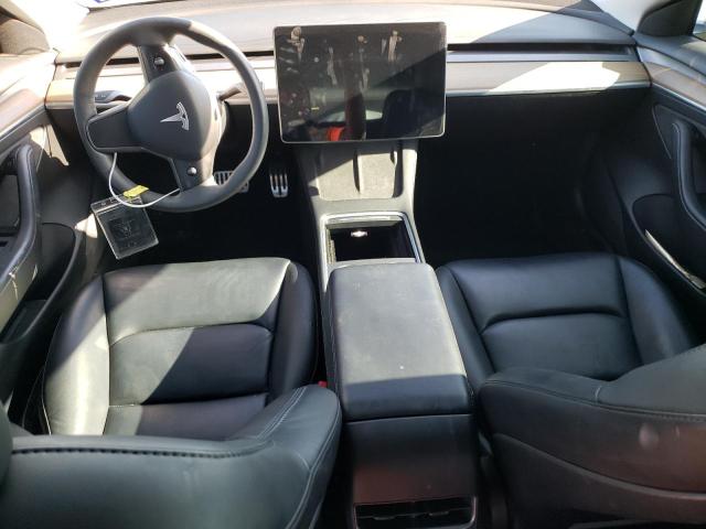 5YJ3E1EAXMF045573 - 2021 TESLA MODEL 3 WHITE photo 8