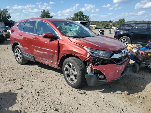 5J6RW2H51HL048144 - 2017 HONDA CR-V EX RED photo 4