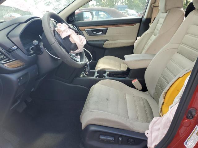 5J6RW2H51HL048144 - 2017 HONDA CR-V EX RED photo 7
