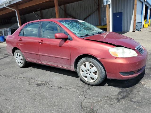 1NXBR32E35Z485559 - 2005 TOYOTA COROLLA CE RED photo 4