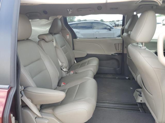 5TDYK3DC9FS634447 - 2015 TOYOTA SIENNA XLE BURGUNDY photo 11