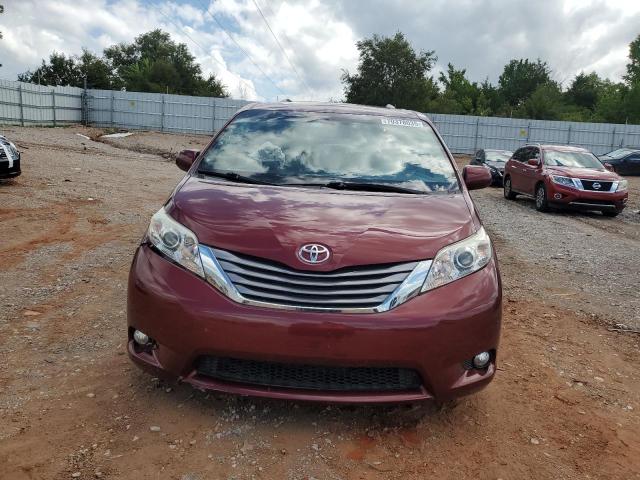 5TDYK3DC9FS634447 - 2015 TOYOTA SIENNA XLE BURGUNDY photo 5