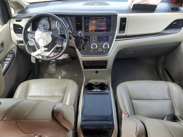 5TDYK3DC9FS634447 - 2015 TOYOTA SIENNA XLE BURGUNDY photo 8