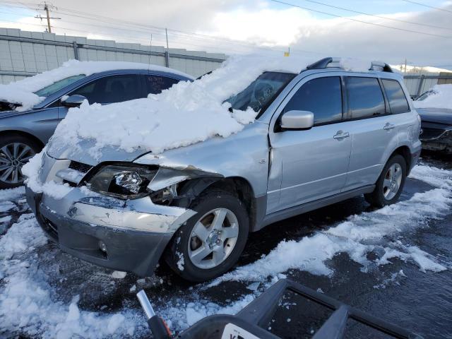 JA4LZ41G93U062641 - 2003 MITSUBISHI OUTLANDER XLS SILVER photo 1