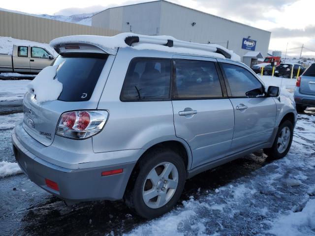 JA4LZ41G93U062641 - 2003 MITSUBISHI OUTLANDER XLS SILVER photo 3