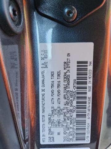 3TYRX5GN3PT078222 - 2023 TOYOTA TACOMA ACCESS CAB Сірий фото 13