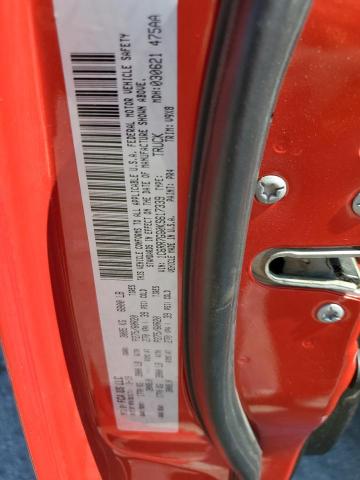 1C6RR7GG0KS617339 - 2019 RAM 1500 CLASS SLT 红色 照片 12