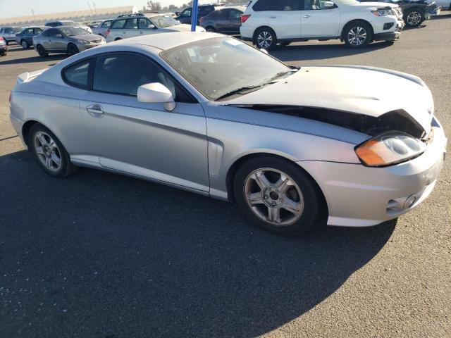 KMHHM65D54U150587 - 2004 HYUNDAI TIBURON SILVER photo 4