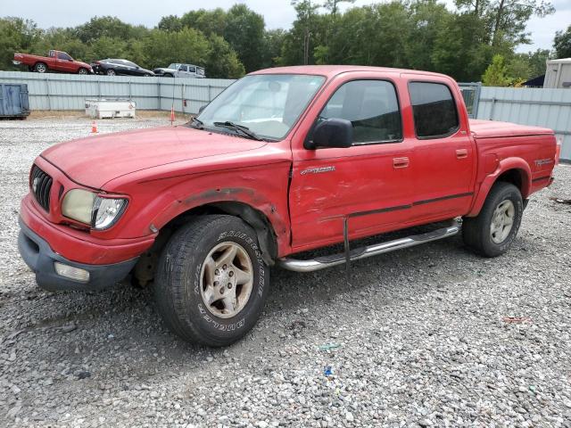 5TEGN92N92Z005021 - 2002 TOYOTA TACOMA DOUBLE CAB PRERUNNER RED photo 1