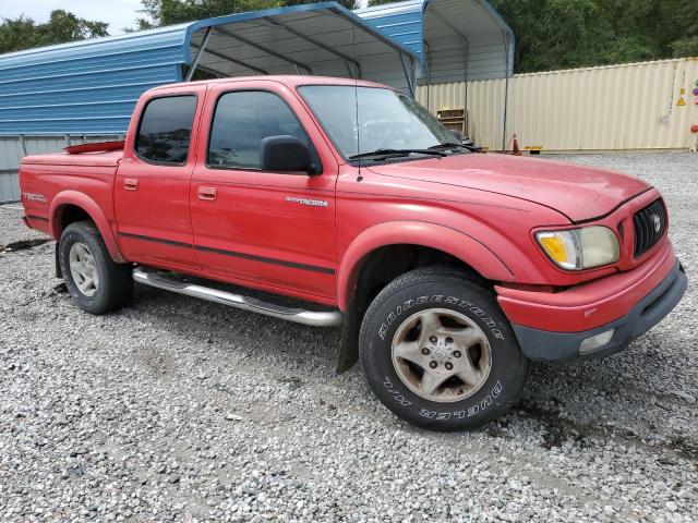 5TEGN92N92Z005021 - 2002 TOYOTA TACOMA DOUBLE CAB PRERUNNER RED photo 4
