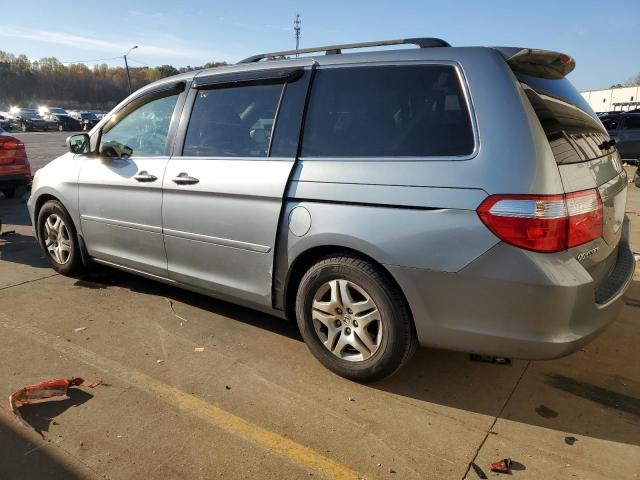 5FNRL38406B115408 - 2006 HONDA ODYSSEY EX GRAY photo 2