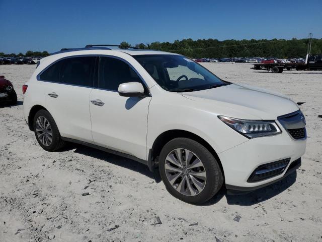 5FRYD3H46EB012693 - 2014 ACURA MDX TECHNOLOGY თეთრი ფოტო 4