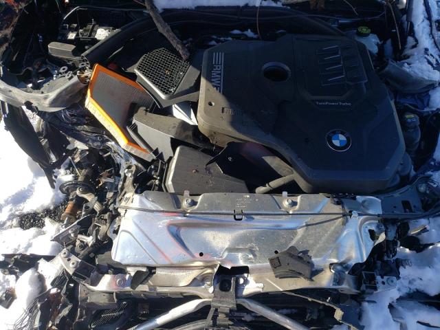 WBA5R7C52KFH09105 - 2019 BMW 330XI Mavi foto 11
