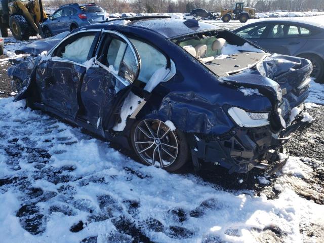 WBA5R7C52KFH09105 - 2019 BMW 330XI Mavi foto 2