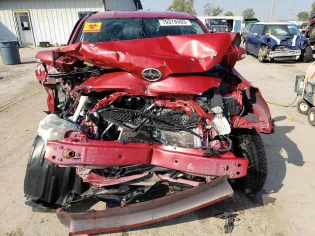 JTKKU10449J046839 - 2009 TOYOTA SCION XD RED photo 5