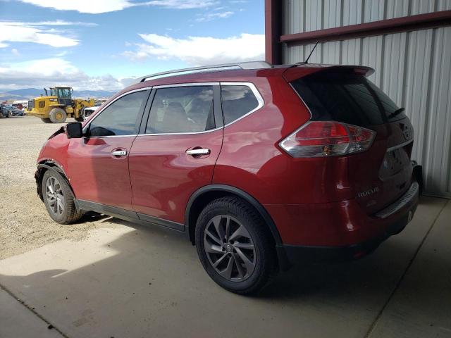 5N1AT2MTXGC840657 - 2016 NISSAN ROGUE S MAROON photo 2