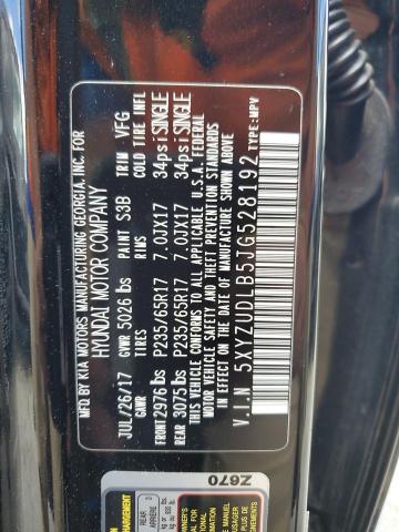 5XYZUDLB5JG528192 - 2018 HYUNDAI SANTA FE SPORT BLACK photo 14