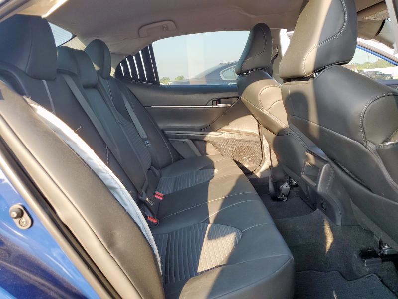 4T1T11AK0RU240988 - 2024 TOYOTA CAMRY SE NIGHT SHADE BLUE photo 10