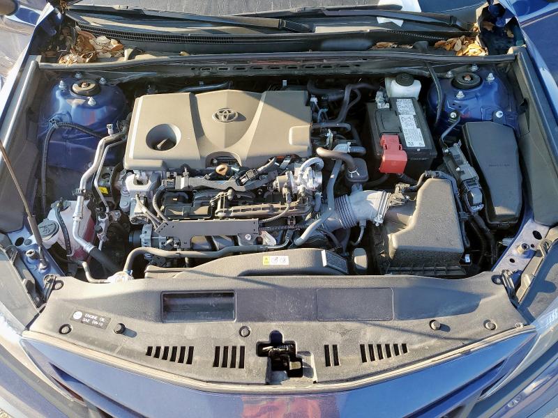 4T1T11AK0RU240988 - 2024 TOYOTA CAMRY SE NIGHT SHADE BLUE photo 11