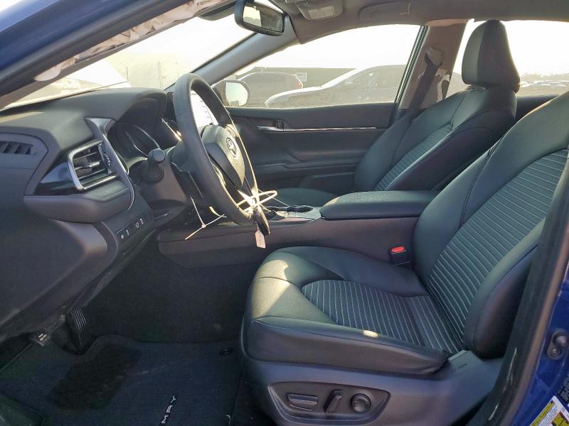 4T1T11AK0RU240988 - 2024 TOYOTA CAMRY SE NIGHT SHADE BLUE photo 7