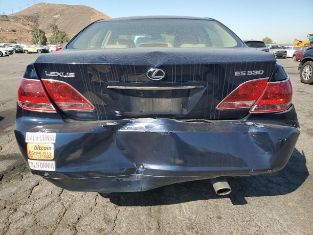 JTHBA30G465158033 - 2006 LEXUS ES 330 BLUE photo 6