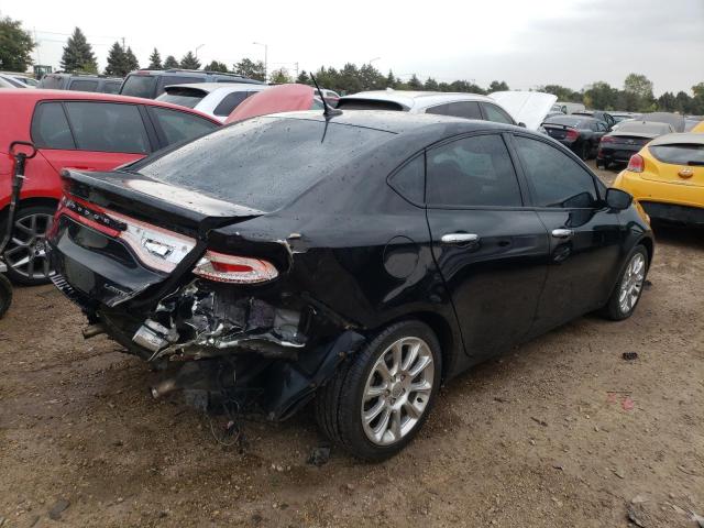 1C3CDFCH8DD299956 - 2013 DODGE DART LIMITED BLACK photo 3