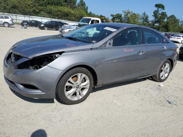 5NPEC4AC0DH779695 - 2013 HYUNDAI SONATA SE GRAY photo 1