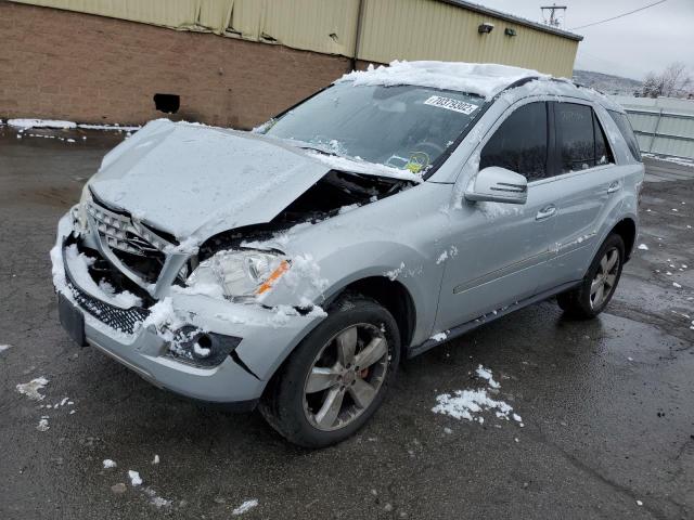 4JGBB8GB4BA646093 - 2011 MERCEDES-BENZ ML 350 4MATIC SILVER photo 1